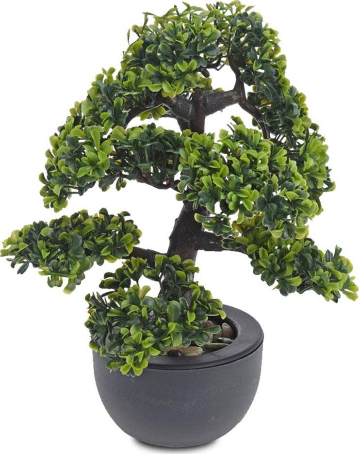 Dekoracja domu Drzewko Bonsai sztuczne 31 cm liściaste