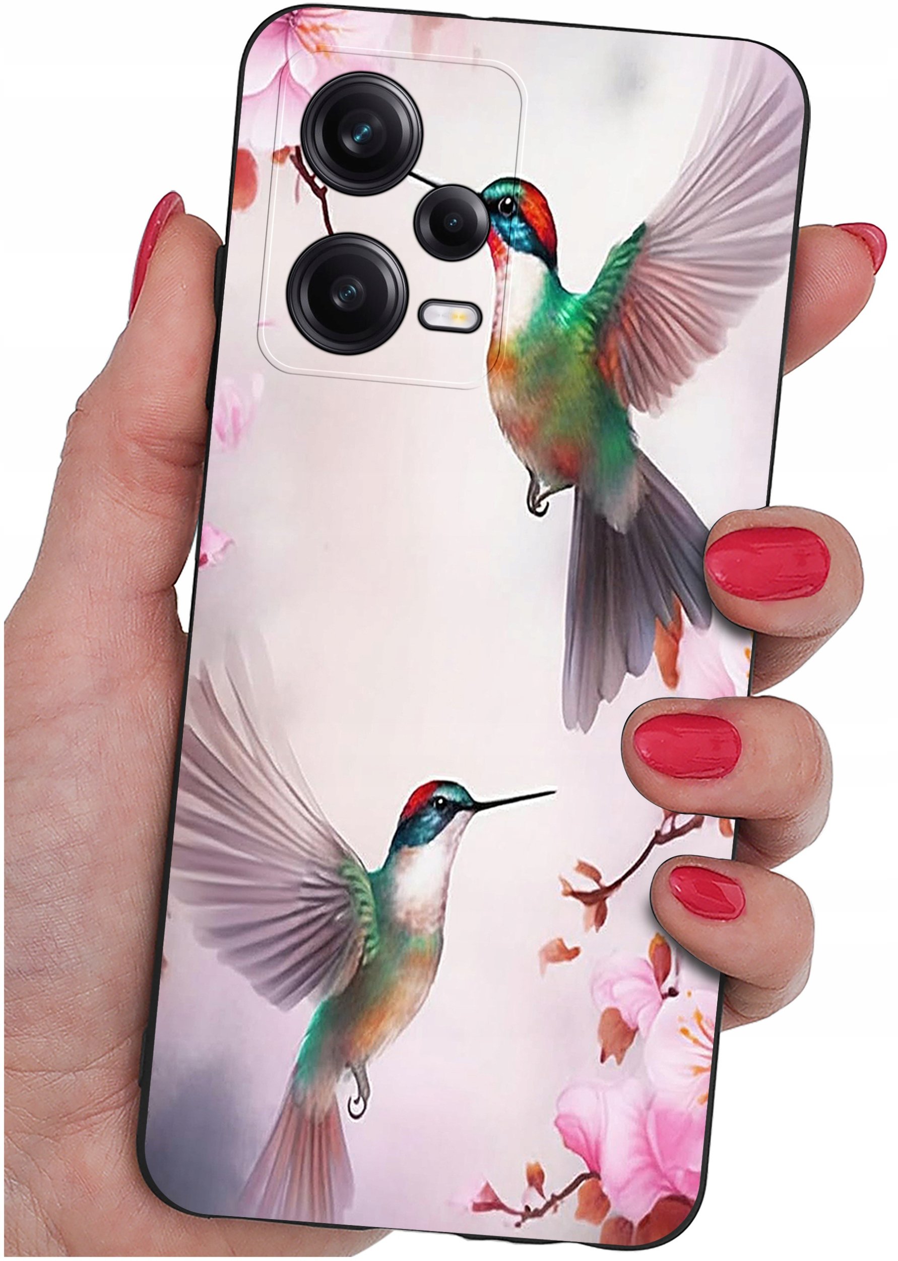 ETUI do Xiaomi Redmi Note 12 5G |Poco X5 5G | WZORY | SILIKONOWE MATT SZKŁO