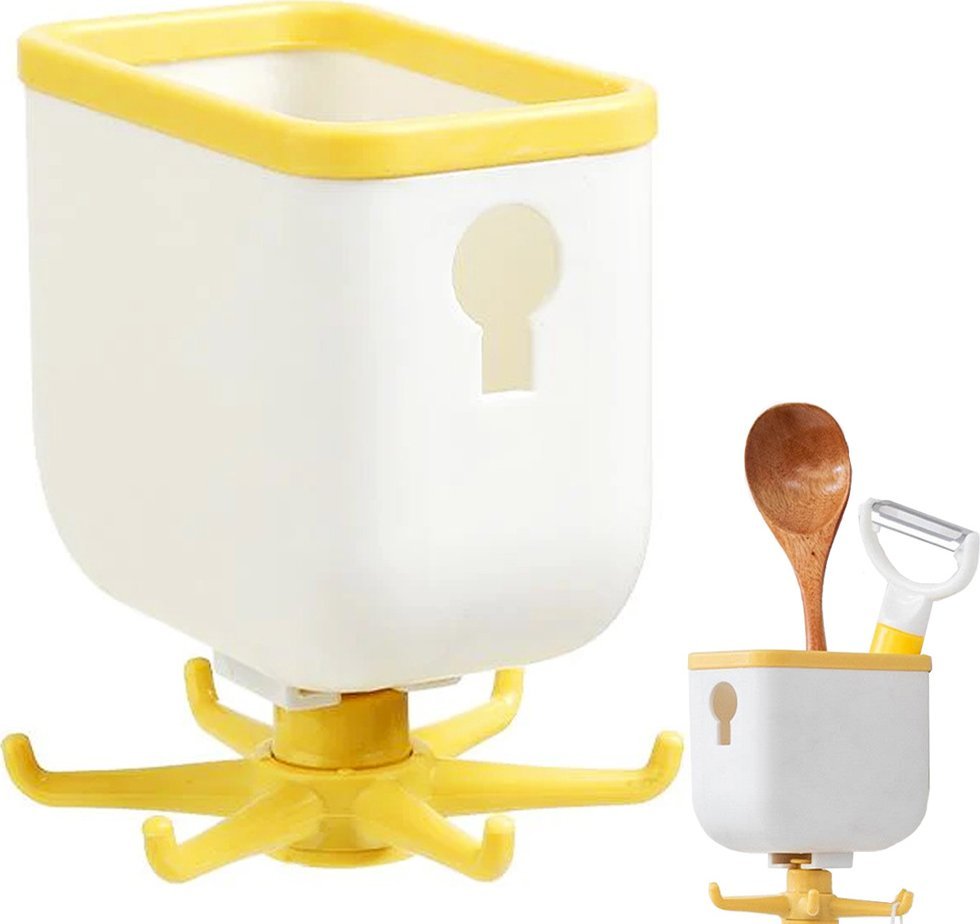 Verk Wieszak kuchenny uchwyt obrotowy przybornik półka Wieszak kuchenny uchwyt obrotowy przybornik półka