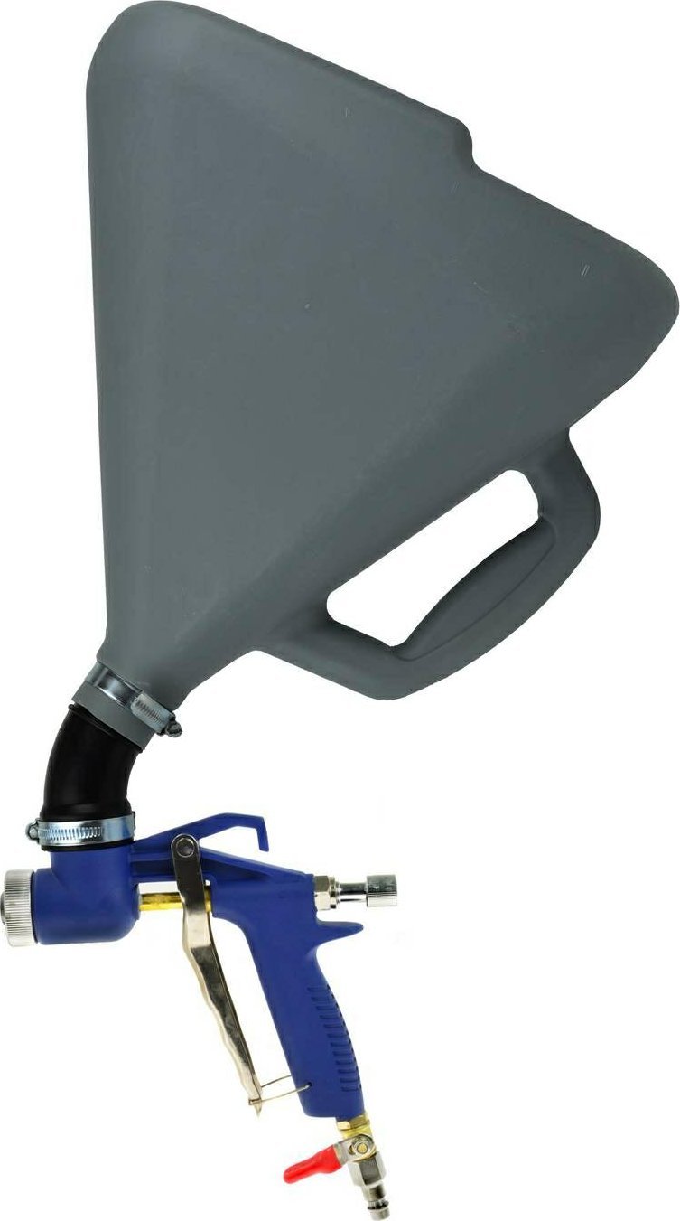 Geko Pistolet do malowania tynków z gumowym złączem(8)