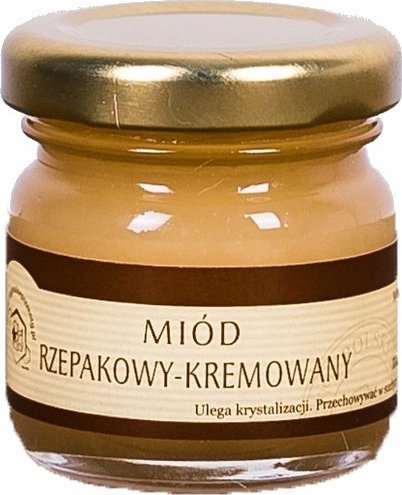 Łysoń Miód rzepakowy 50g pasieka Łysoń (M117) - M117