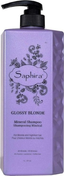 Inoar Šampūnas šviesiems plaukams Glossy Blonde, 1000 ml SAFGBS4