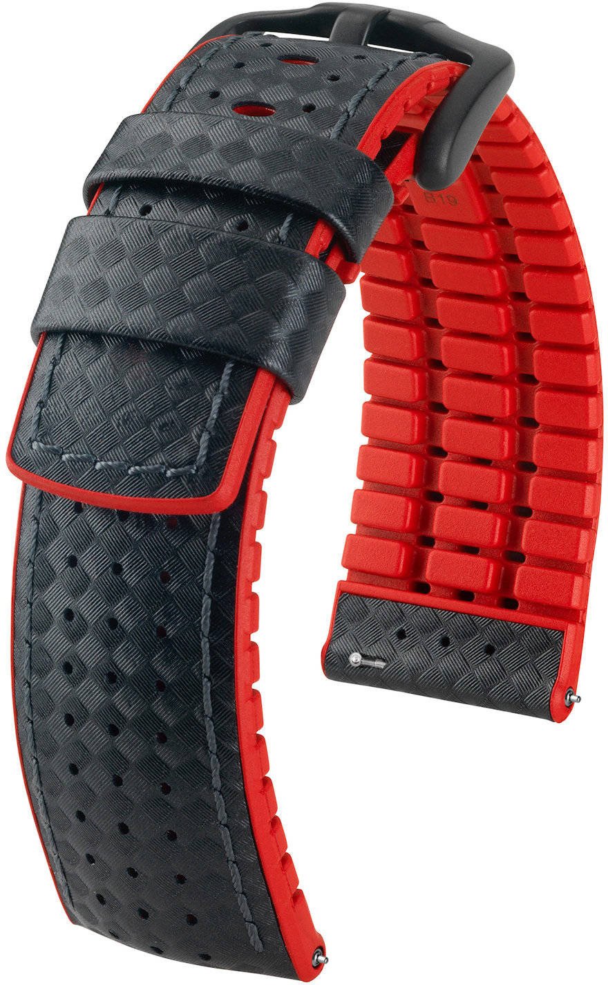 Skórzany wodoodporny pasek do zegarka 22 mm HIRSCH Ayrton L 0912092050-5-22 .