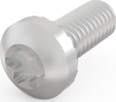 SCHROFF Śruba z łbem walcowym SCHROFF, Torx, M4 x 10, 100 szt.