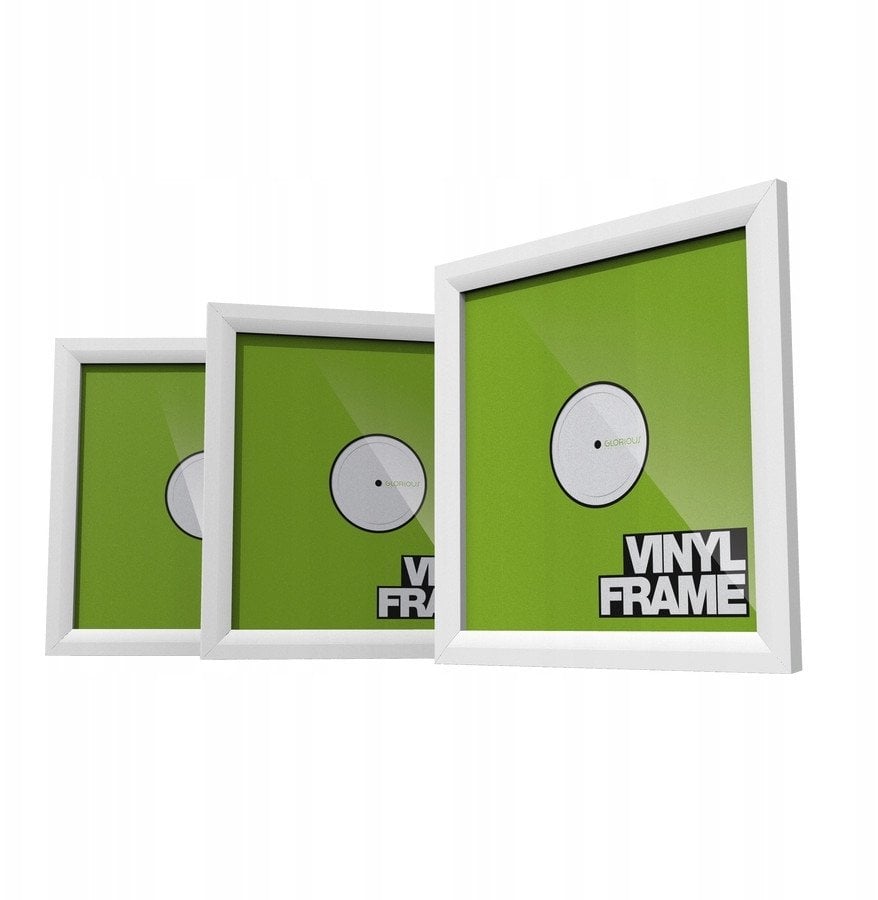 GLORIOUS Vinyl Frame Set White 3 szt.