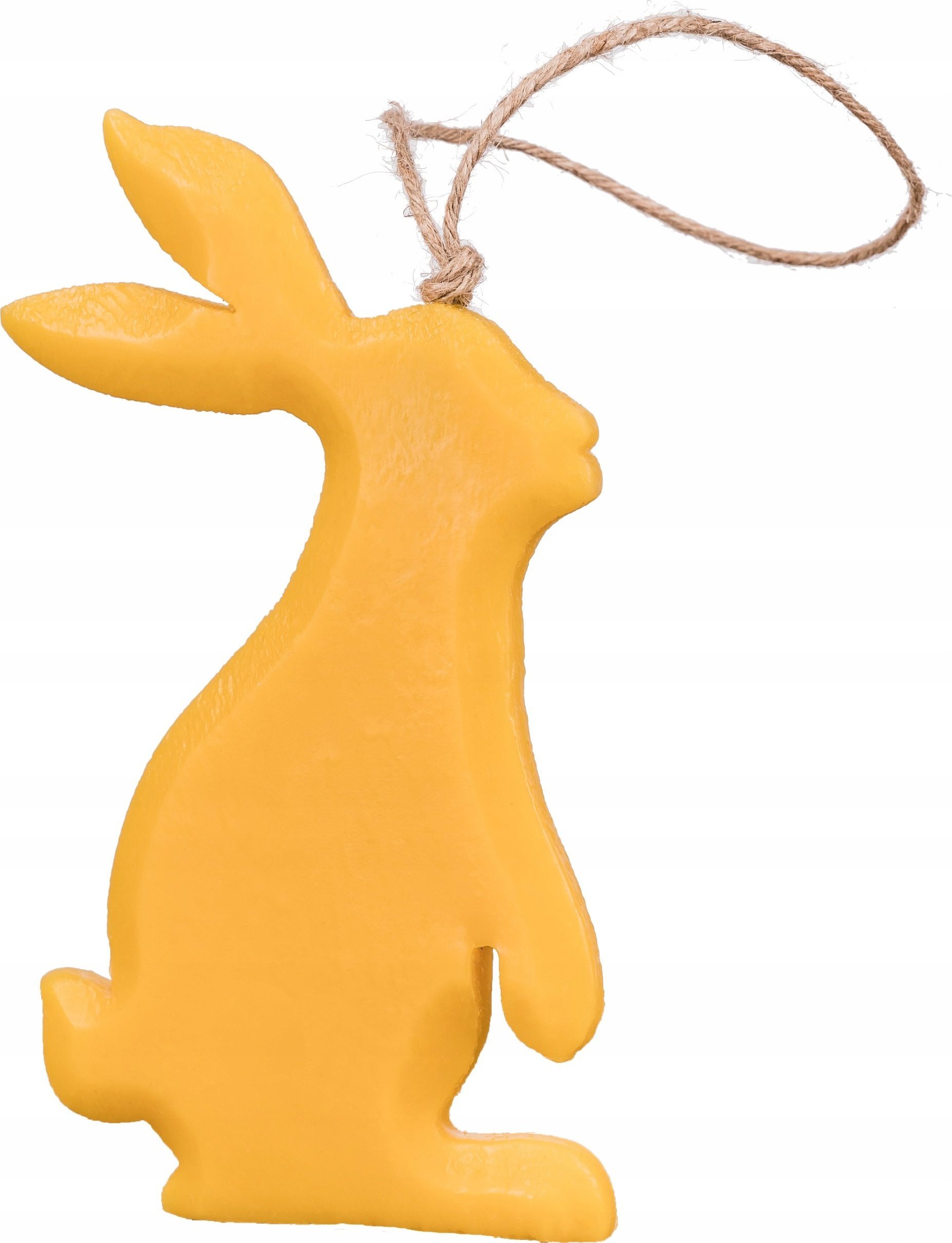 Dekoracja świąteczna Łysoń Zawieszka z wosku pszczelego zając duży (S2722) - S2722