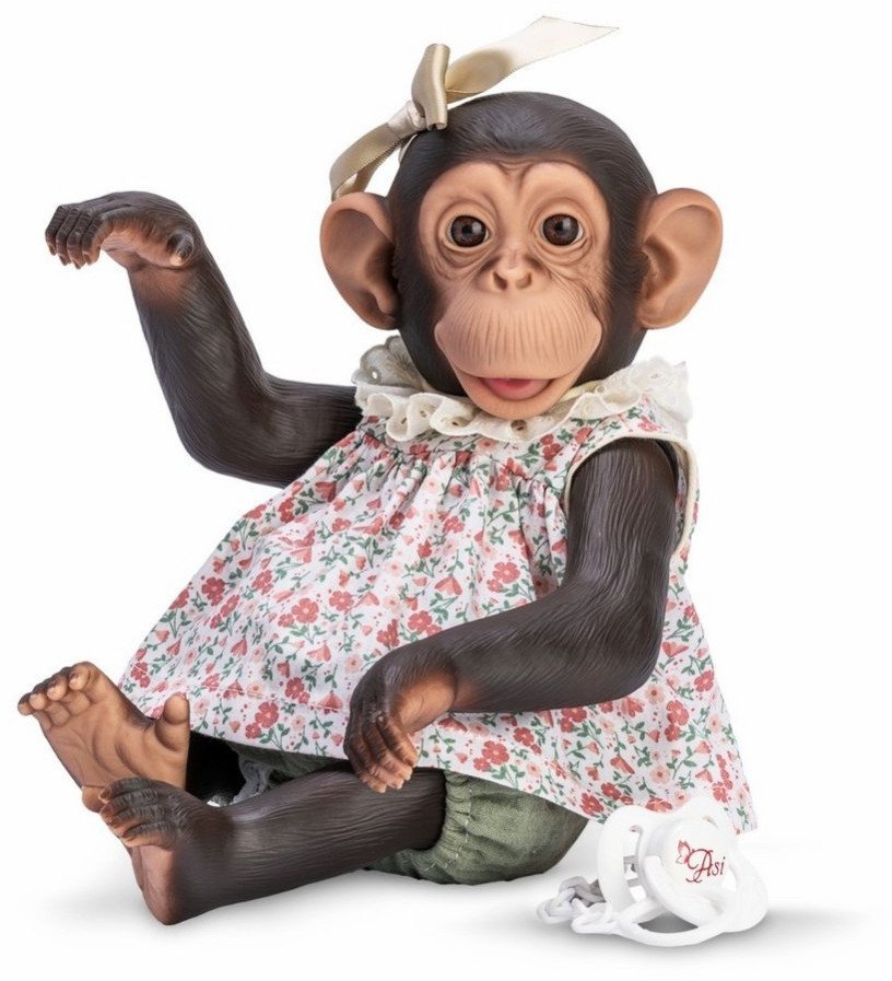Małpka Lola w tunice i spodenkach Asi 0607450