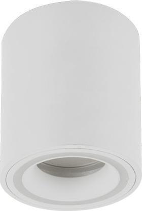 Lampa sufitowa IDEUS Metalowa lampa sufitowa Indi 04045 biała tuba do przedpokoju