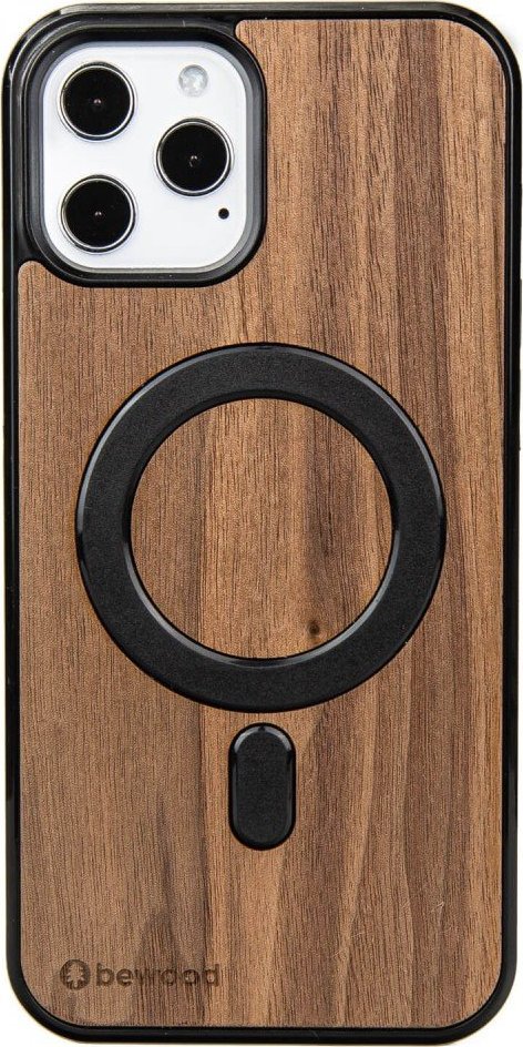 BeWood Drewniane Etui Bewood na iPhone 12 Pro Max Orzech Amerykański MagSafe