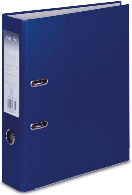 Segregator VauPe Biznes dźwigniowy A4 75mm granatowy (063/22)