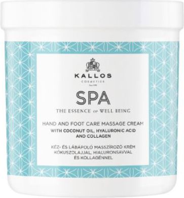 Kallos SPA Massage Cream Krem do pielęgnacyjnego masażu rąk i nóg 500 ml