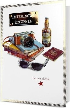 Pan Dragon Karnet Imieniny podróżnik HM200-1600