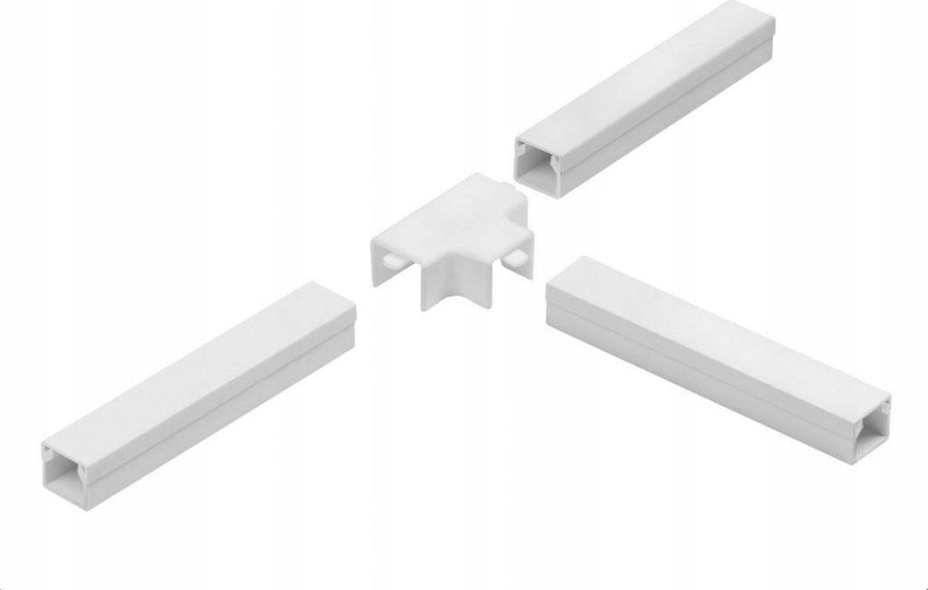 STASIŃSKI Osprzęt do listew elektroinstalacyjnych, trójnik BIAŁY LO 35x18 (1szt.)