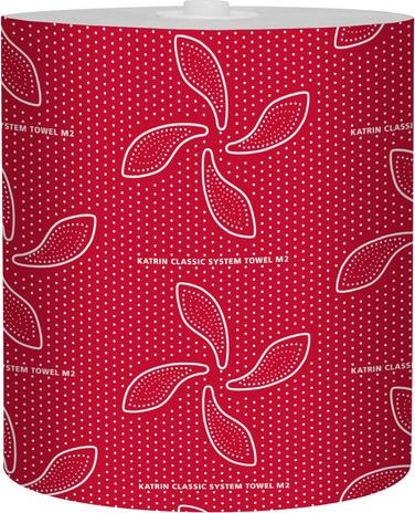 Staples KATRIN Ręcznik CLASSIC SYSTEM M2, w roli, 2-warstwy, biały, 210 mm x 160 m