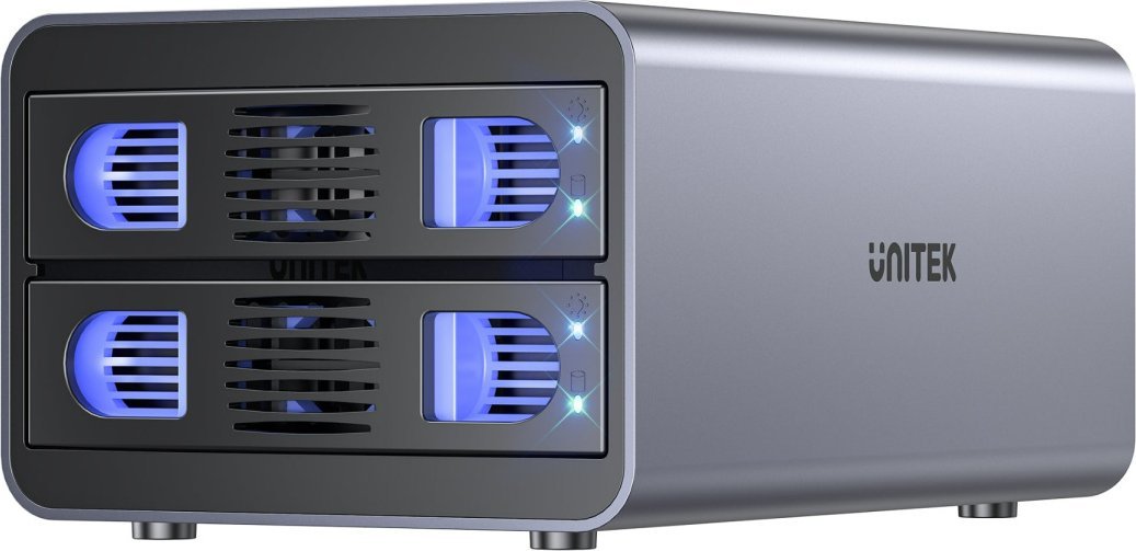 Kieszeń Unitek na dyski SATA 2,5"/3,5" SATA HDD/SSD 40TB