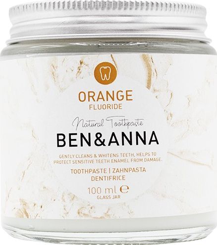 Ben&Anna Natural Toothpaste naturalna pasta do wrażliwych zębów z fluorem Orange 100ml