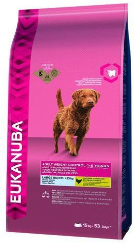 Eukanuba Adult Weight Control Large Breed 15kg
