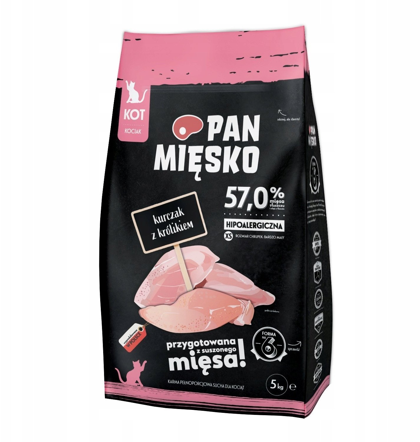 Pan Mięsko Kurczak z królikiem 5kg