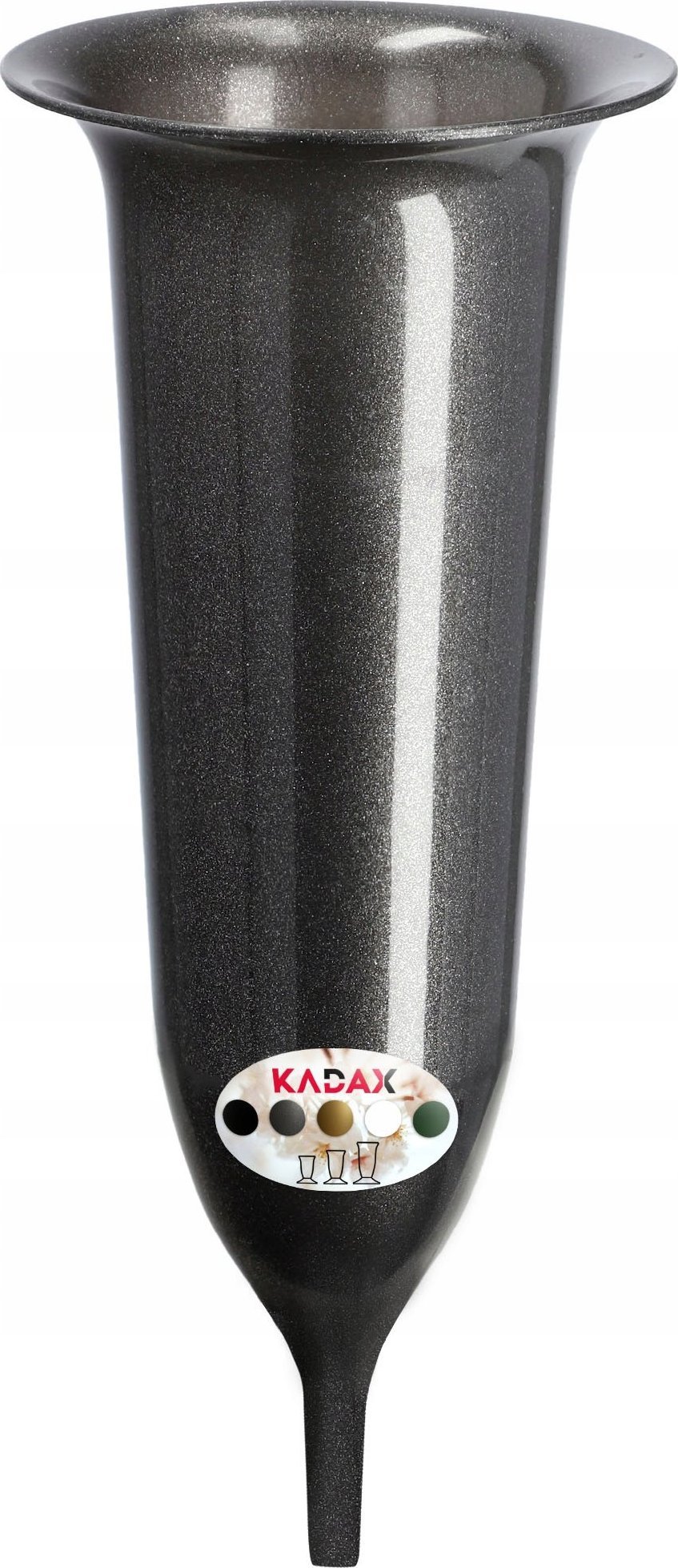 Kadax Flakon Na cmentarz Wbijany Nagrobek Grafitowy 23cm