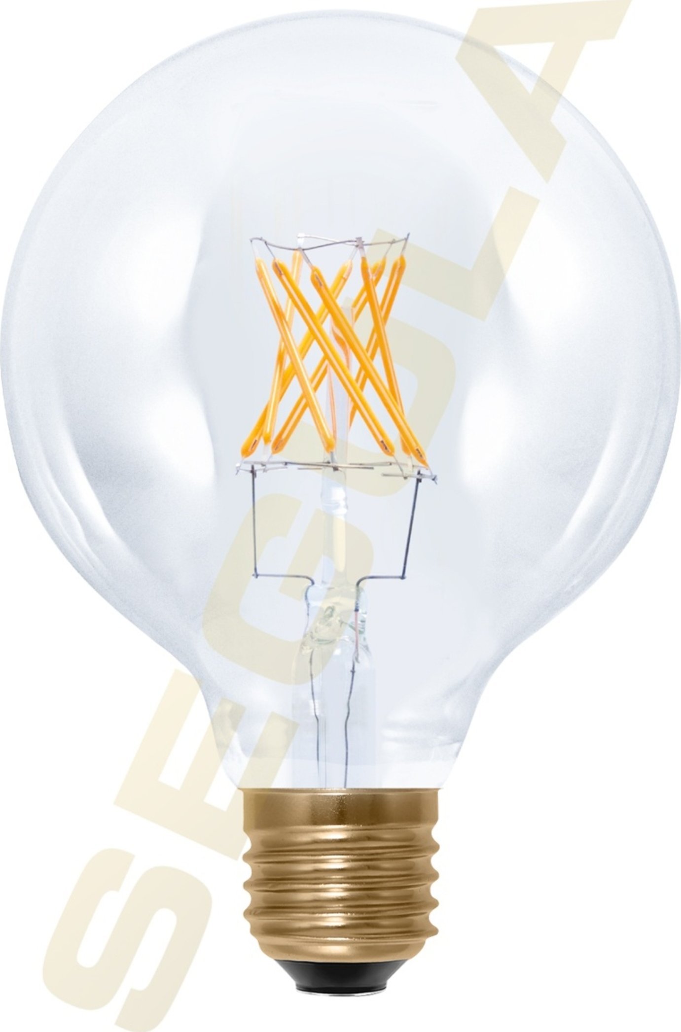 Segula Segula LED Globe 95 klar E27 5W 400Lm 2200K dimmbar