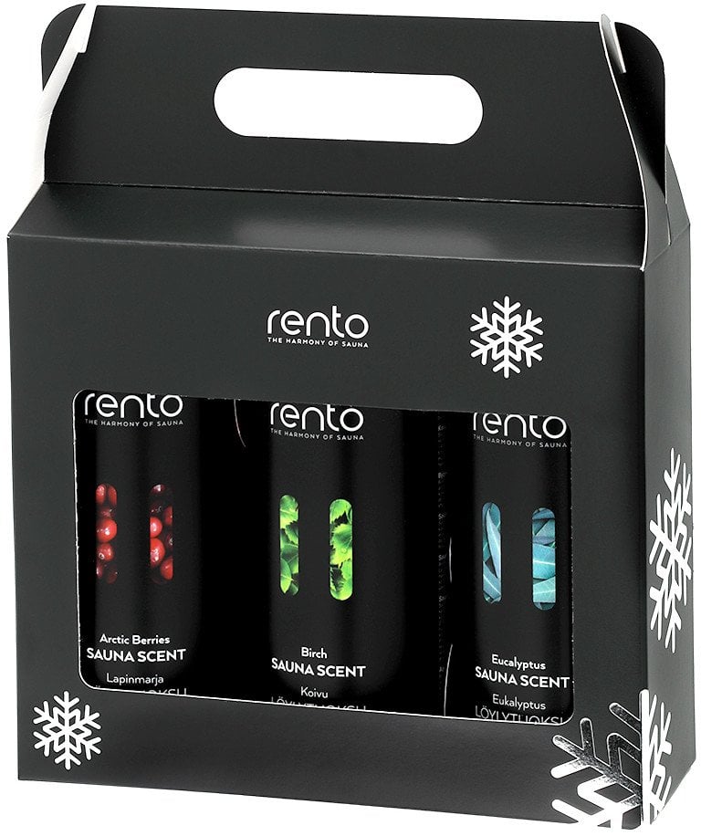 RENTO SAUNA SCENT GIFT BOX 3 X 400 ML