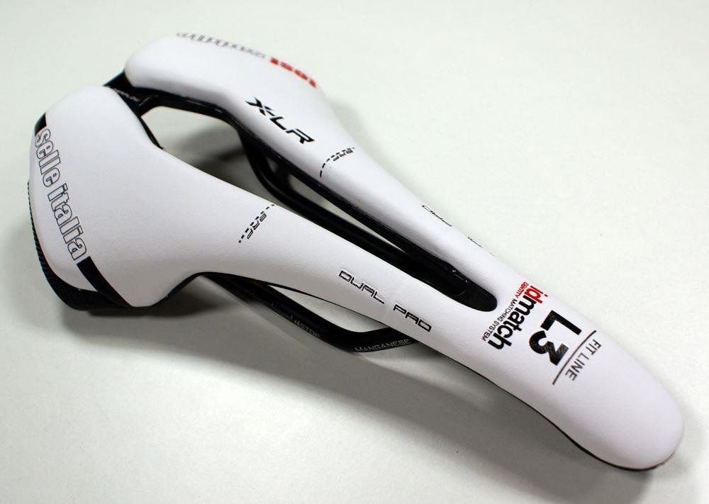 Selle Italia Siodło SELLE ITALIAX-LR TM SUPERFLOW (id match - L3) manganese tube 7, białe, testowe zestaw SIT-0000000000157 (NEW)