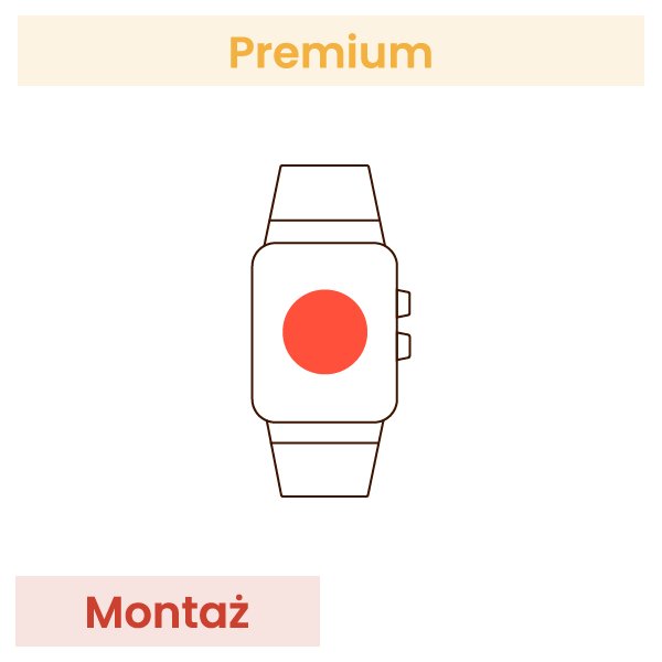 Zabezpieczenie smartwatch matową folią odporną Pure Matt Pro