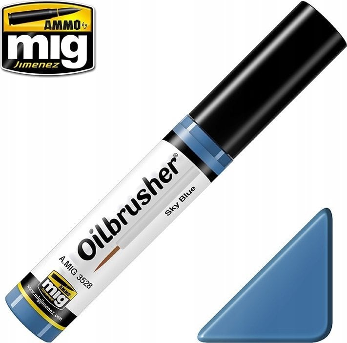 Vallejo Ammo: Oilbrusher - Sky Blue (10 ml)