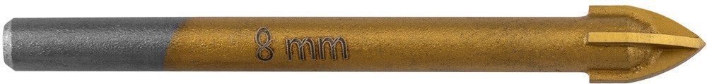Wiertło uniwersalne TiN, 8 mm