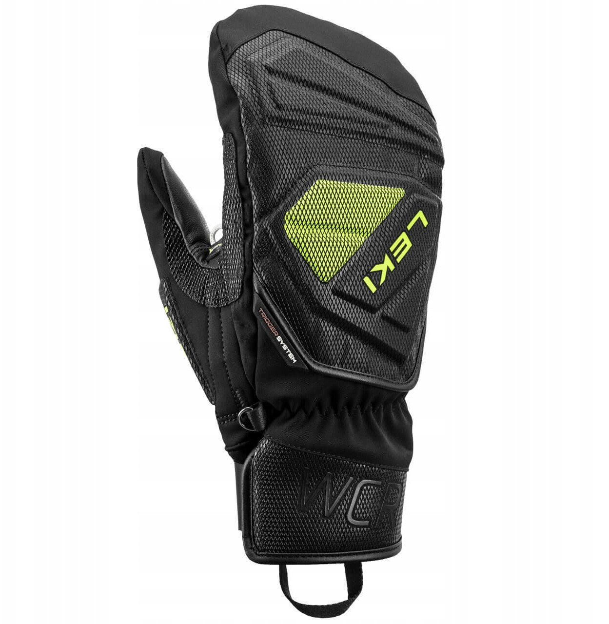 LEKI RĘKAWICE WCR C-Tech 3D Mitt black-lemon 8.5