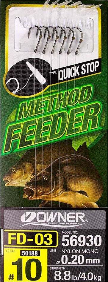 Owner HACZYKI OWNER M/F FD-O3 10+PRZYPON 0,20 5X6SZT