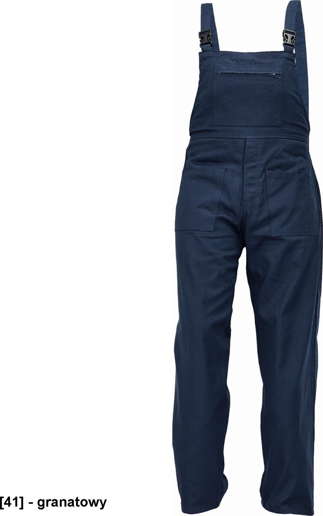 CERVA FF UDO BE-01-006 - ogrodniczki - granatowy 50