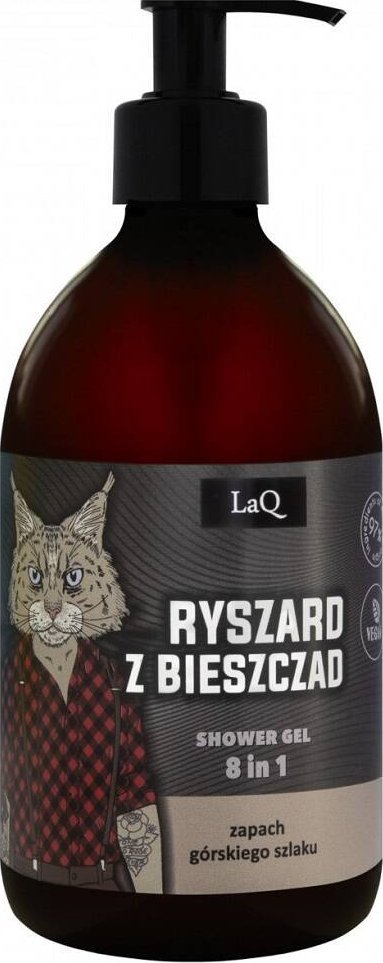 LaQ LaQ Żel pod prysznic 8w1 Ryszard z Bieszczad Exlusive 500ml