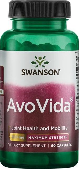 Swanson Swanson - AvoVida, 300mg, Maksymalna Siła, 60 kapsułek