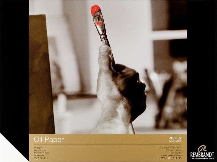 Talens Blok do malowania 30x40cm 10k biały