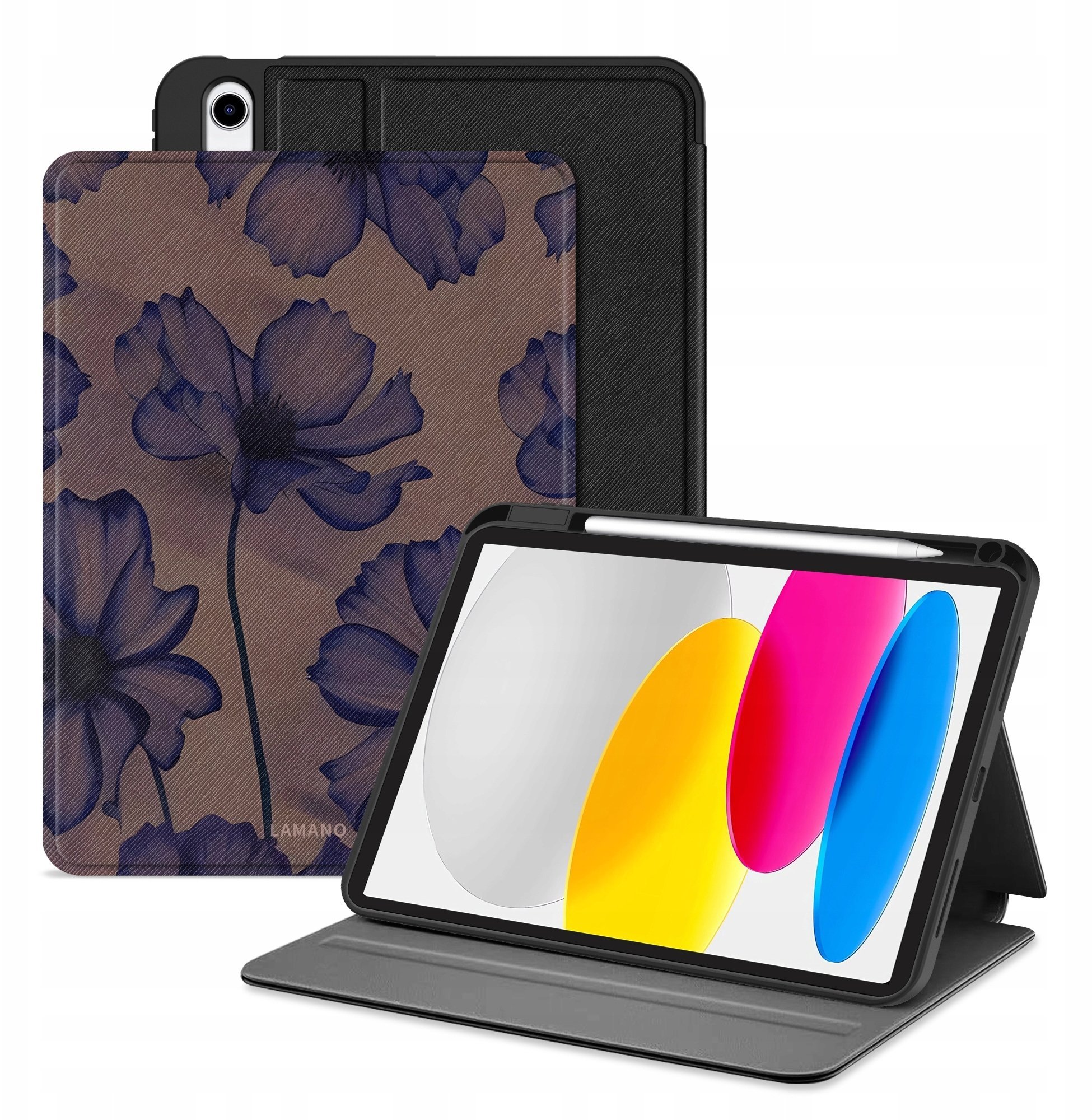 TECH-PROTECT LAMANO IPAD 10.9” 10 / 2022 / 11” 11 / 2025 VELVET NIGHT