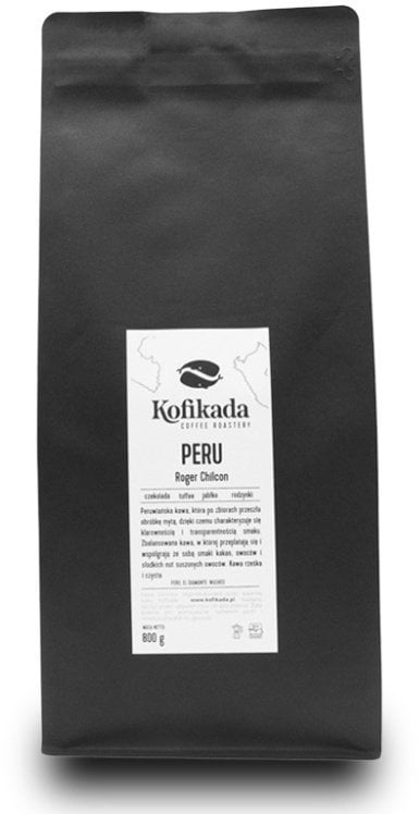 Kawa ziarnista Kofikada Peru Roger Chilcon LOT1 Espresso 800g
