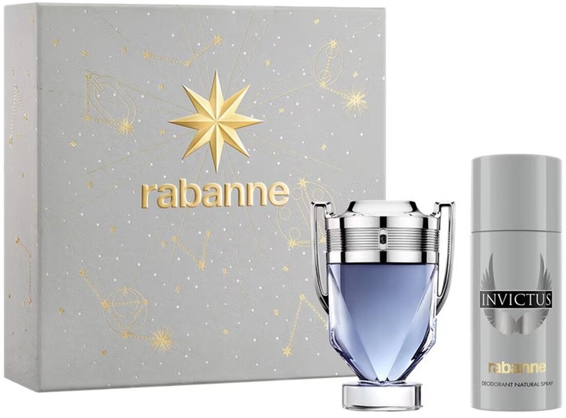 SET RABANNE Invictus EDT spray 100ml + DEO spray 150ml
