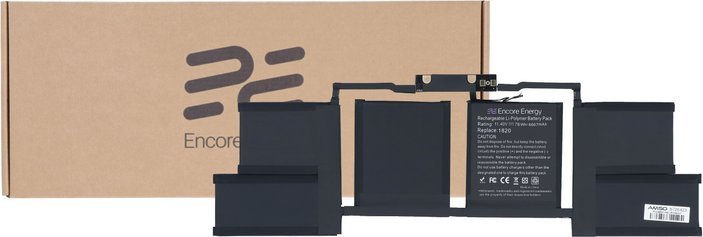 Nowa bateria Encore Energy do Apple MacBook Pro 15 A1707 (2016 i 2017) 76Wh 11.4V 6667mAh A1820
