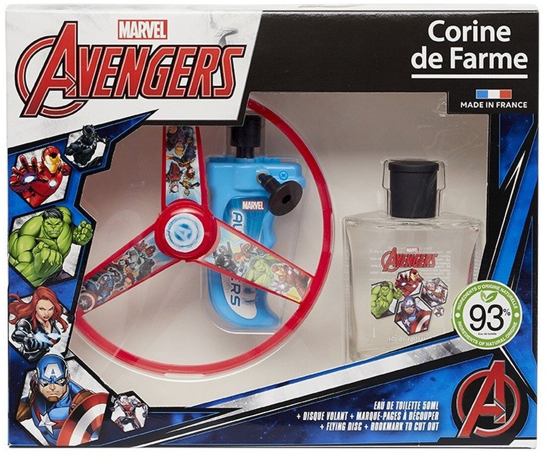Corine de Farme Marvel Zestaw prezentowy dla chłopców avengers 1op.