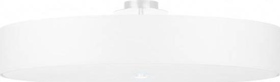 Lampa sufitowa Sollux LAMPA plafon SOL SL813 sufitowa OPRAWA okrągła abażurowa biała