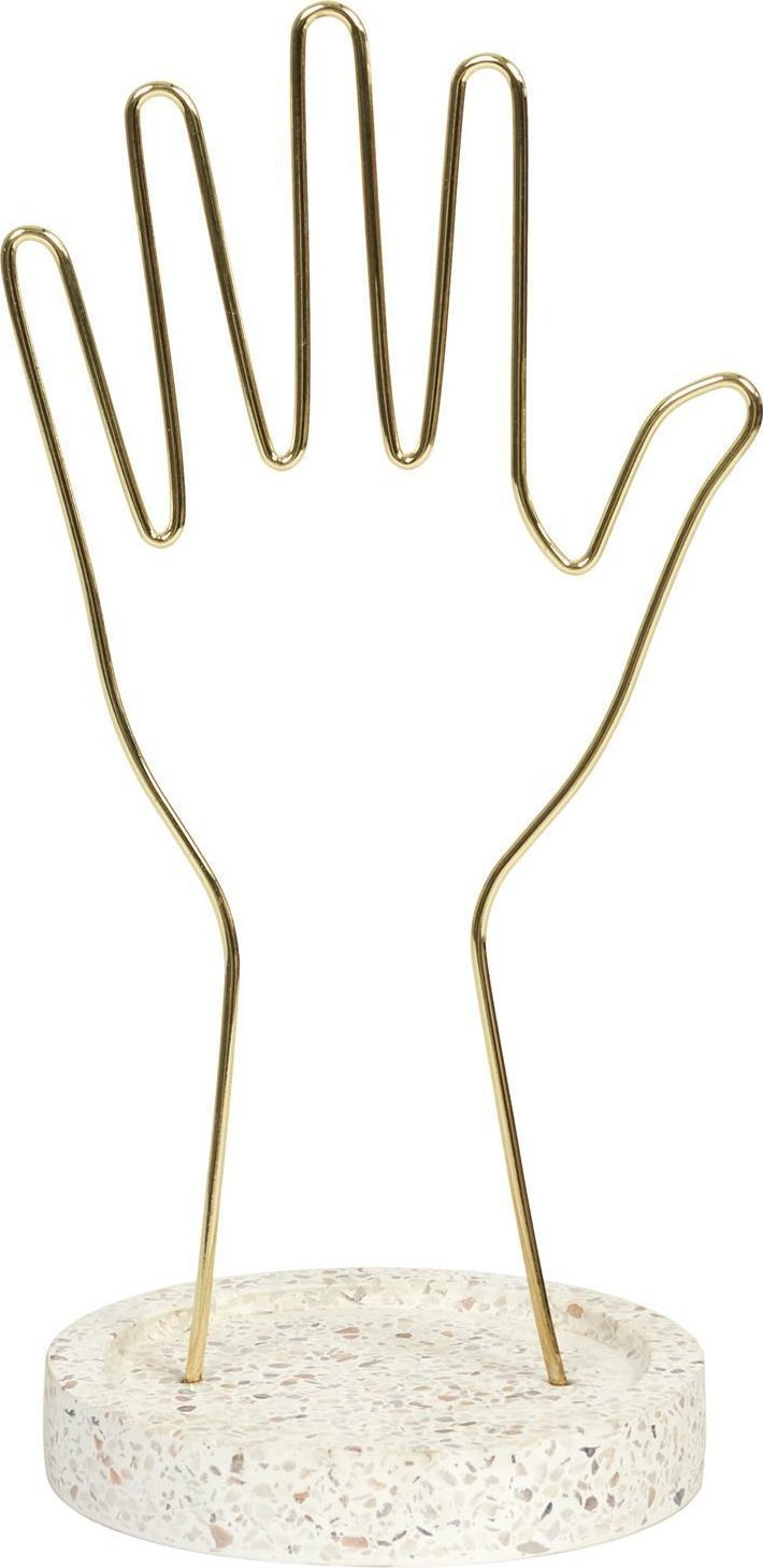 Intesi INTESI STOJAK NA BIŻUTERIĘ ARTY ZŁOTY/ TERRAZZO