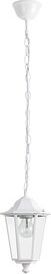 Rabalux Lampa wisząca ogrodowa biała Velence 8207