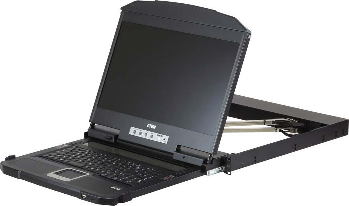ATEN CL3800NW przełącznik KVM Możliwości montowania w stelażu Czarny