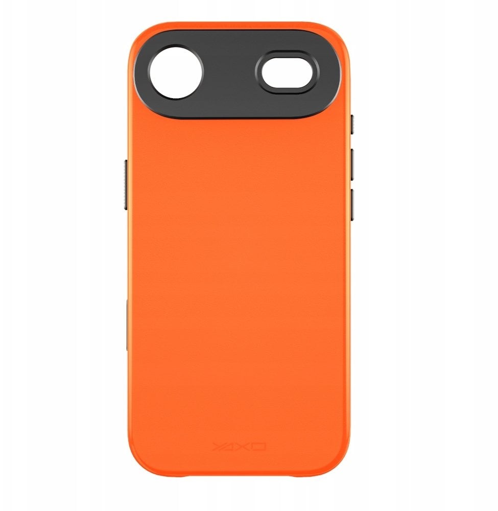 YAXO Etui na telefon Leather Gear Slim Case MagSafe iPhone 17 Air Magma Orange