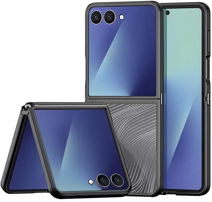 Etui Dux Ducis Aimo na Samsung Galaxy Z Flip7 - czarne