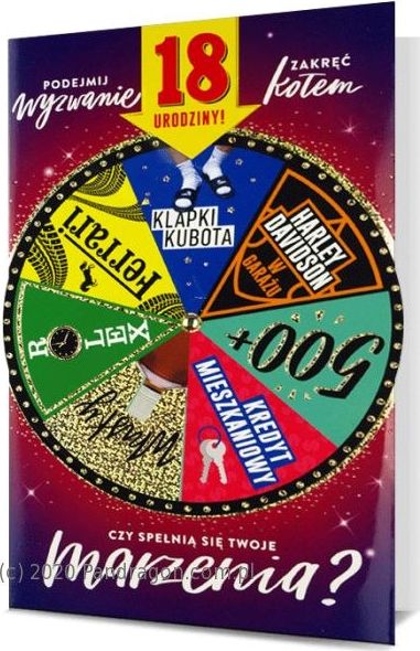 Pan Dragon Karnet HM200 18-tka koło fortuny