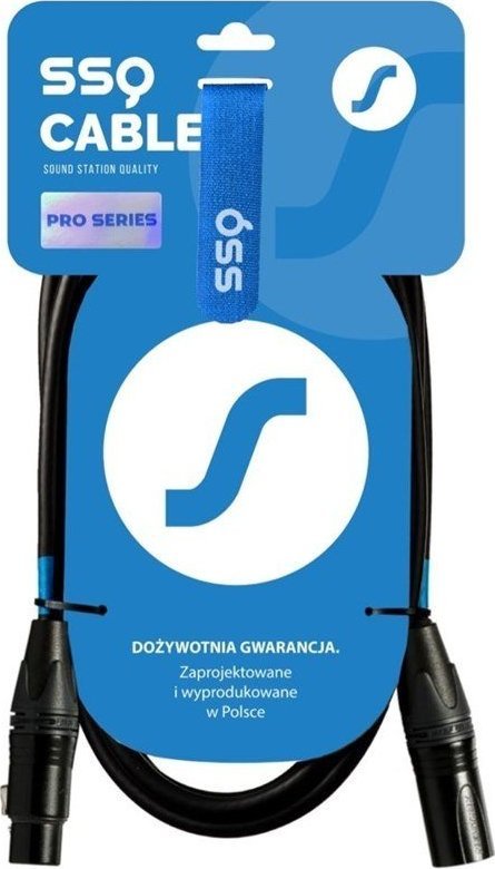 Kabel SSQ SSQ XX1 PRO - Kabel XLR-XLR 1 metrowy - NEUTRIK
