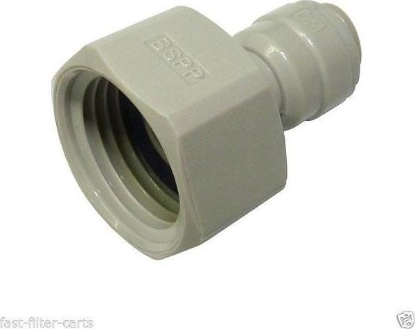 DMfit AFAB 0407C - Złączka 1/4" x 1/2" do zaworu czerpanego kurkowego BSPP stożkowy gwint DM AFAB0407C