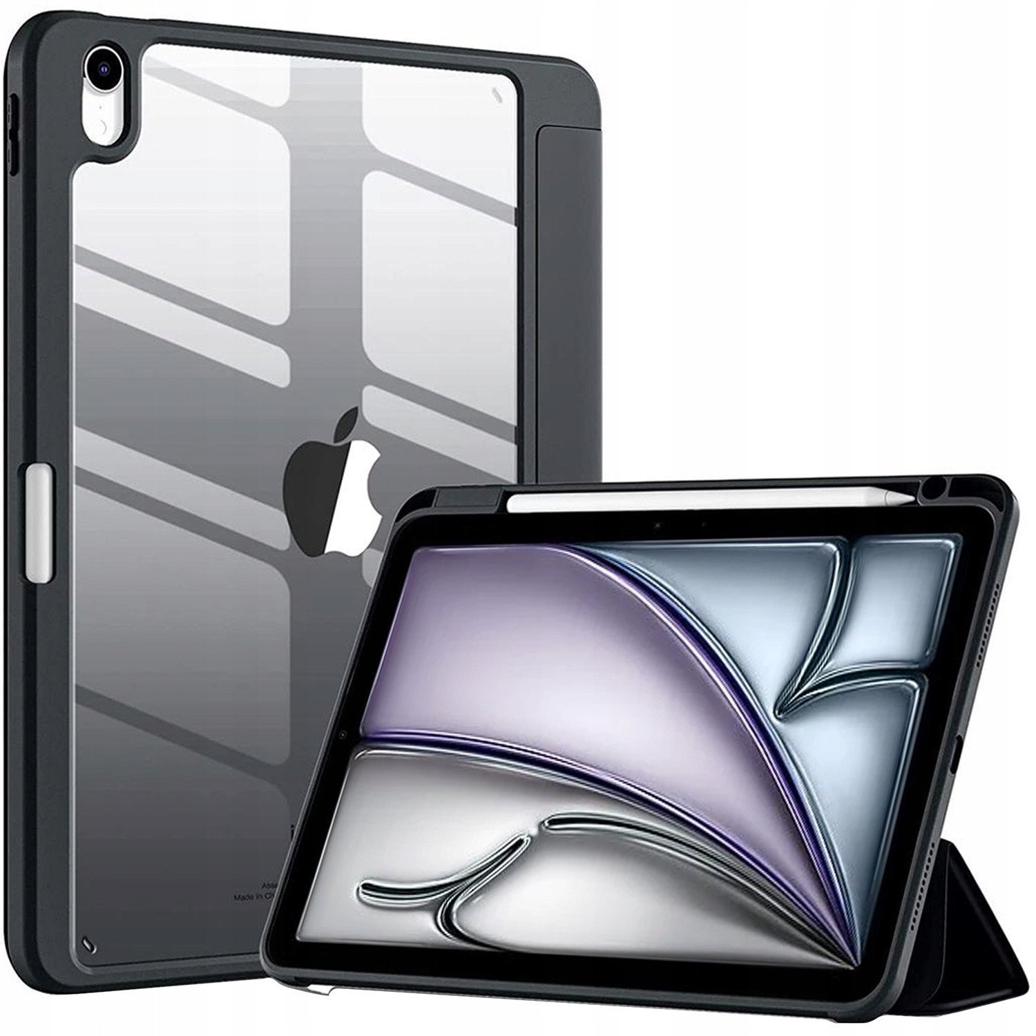 Etui Hard Crystal iPad Air 11 6 GEN M2 2024 / 7 GEN M3 2025 - Black